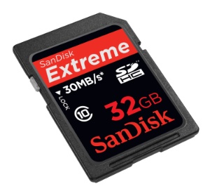 SanDisk Extreme SDHC 32GB