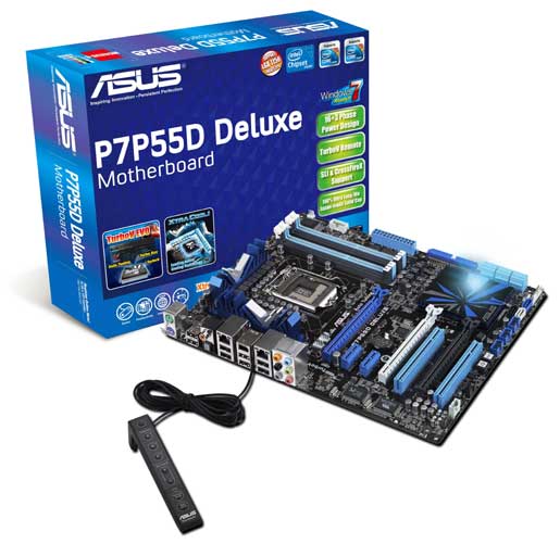 ASUS P7P55D Deluxe Motherboard