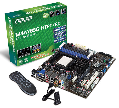 ASUS M4A785G HTPC Motherboard