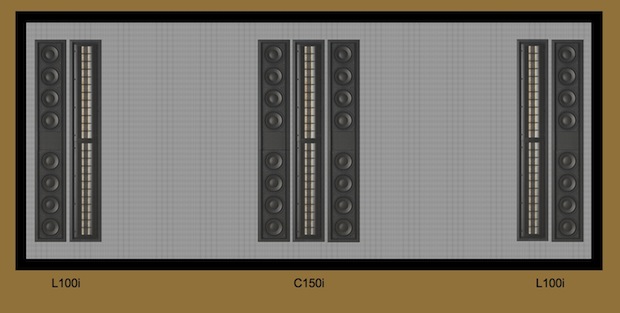 Wisdom Audio L100i and C150i Sage Series In-Wall Speakers
