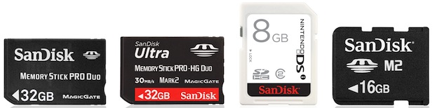 SanDisk Flash Memory Cards