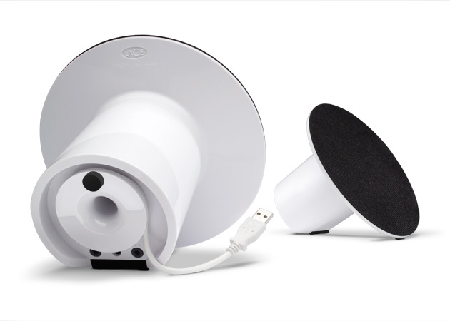 LaCie Sound2 White Speakers