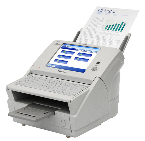 Fujitsu ScanSnap fi-6010N iScanner Network Scanner