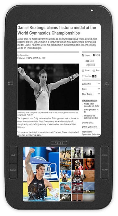 Spring Design Alex Dual-Screen E-book Reader