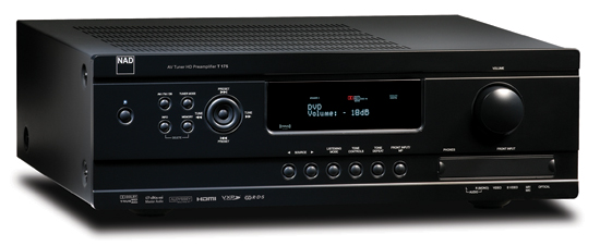 NAD T 175 Preamp Tuner Processor