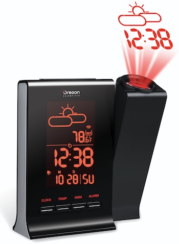 Oregon Scientific Daylight Weather Projection Clock - BAR339DPA