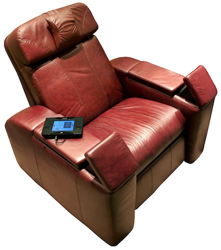 BodySound Merlot Home Theater Recliner