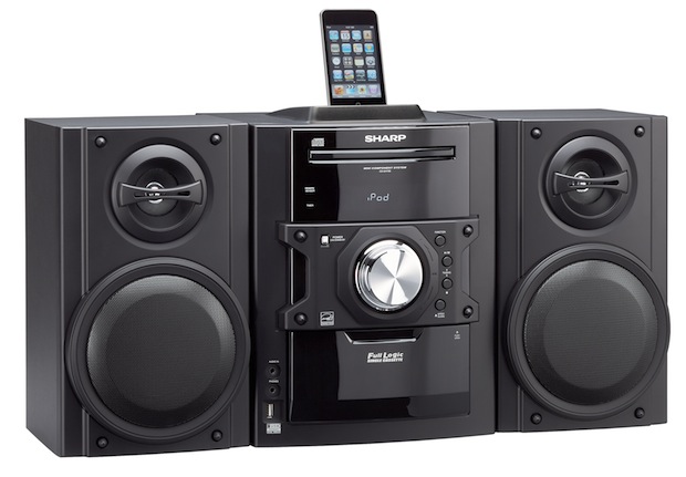 sharp stereo system