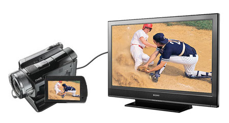 Camcorder to TV